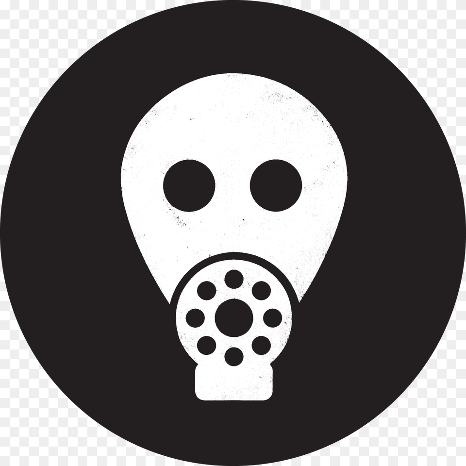 Gas Mask Free Download, Light, Stencil, Lightbulb, Disk Png Image