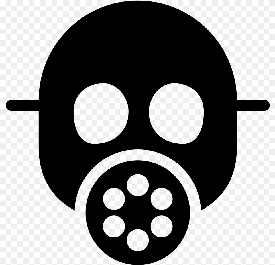 Gas Mask Image Transparent Background Gas Mask Clipart, Gray Free Png