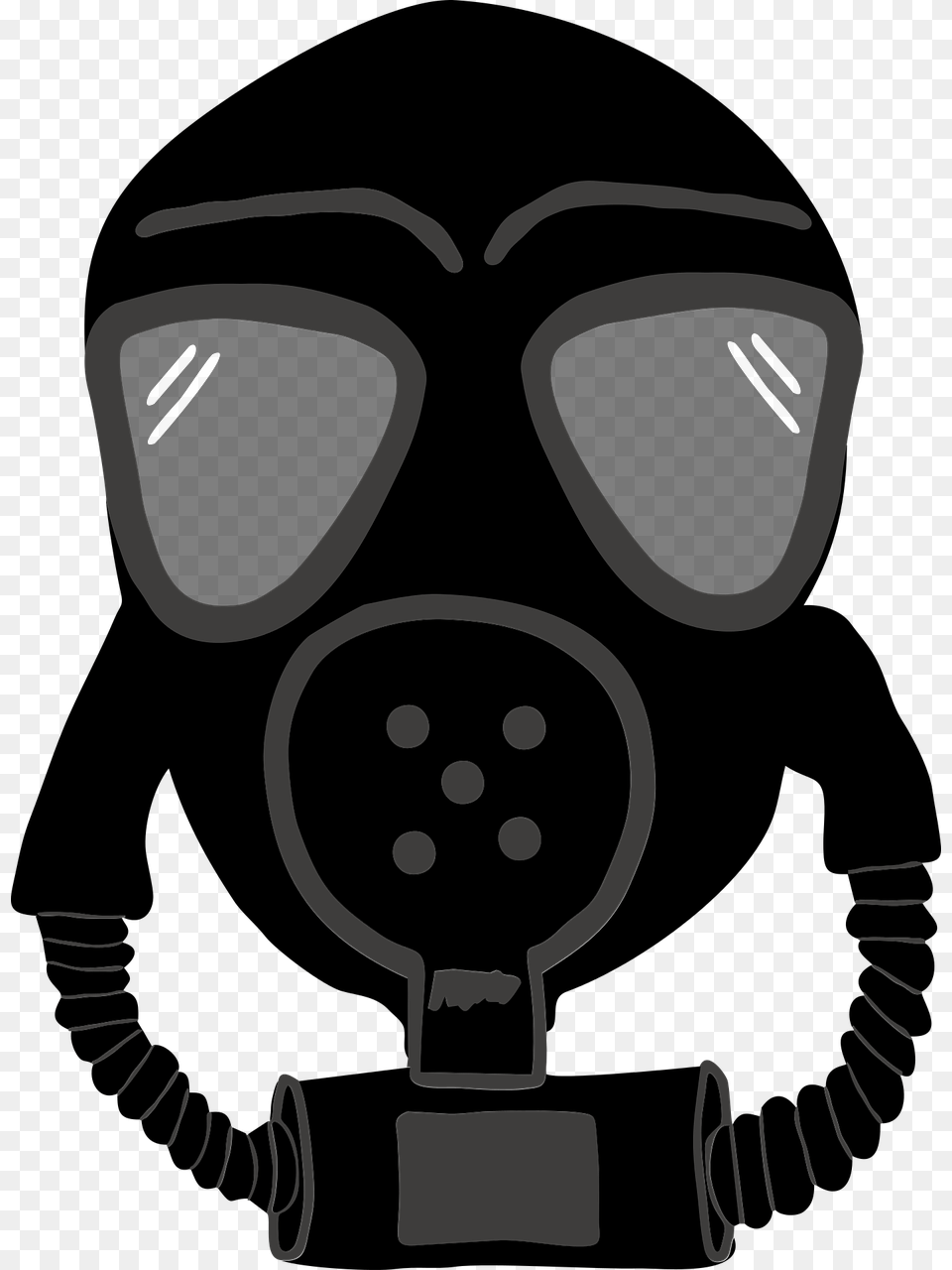 Gas Mask Military Wwii War Diving Equipment, Accessories Free Png