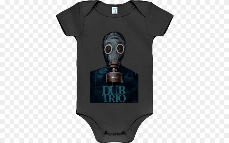 Gas Mask Onesie Transparent, Clothing, T-shirt, Adult, Male Free Png