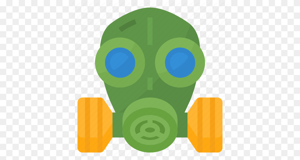 Gas Mask Protect Toxic Icon Illustration Free Png