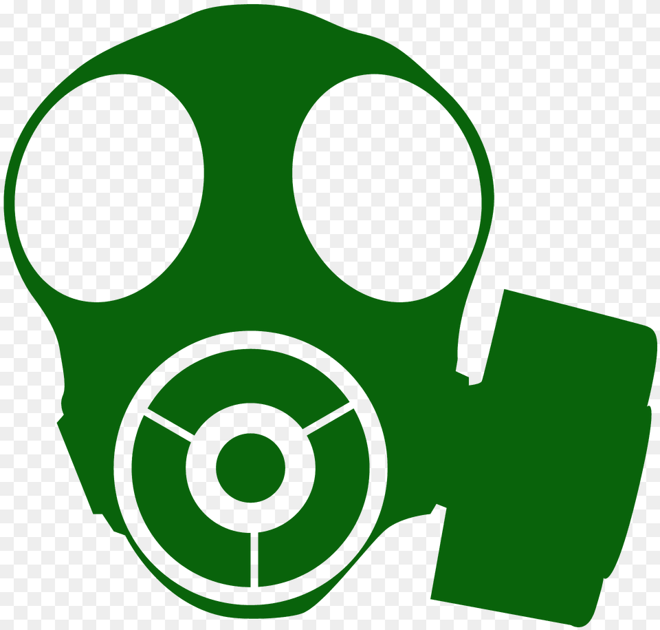 Gas Mask Silhouette Png Image