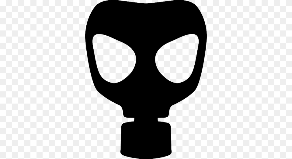 Gas Mask Transparent Image And Clipart, Silhouette, Stencil, Person Free Png Download