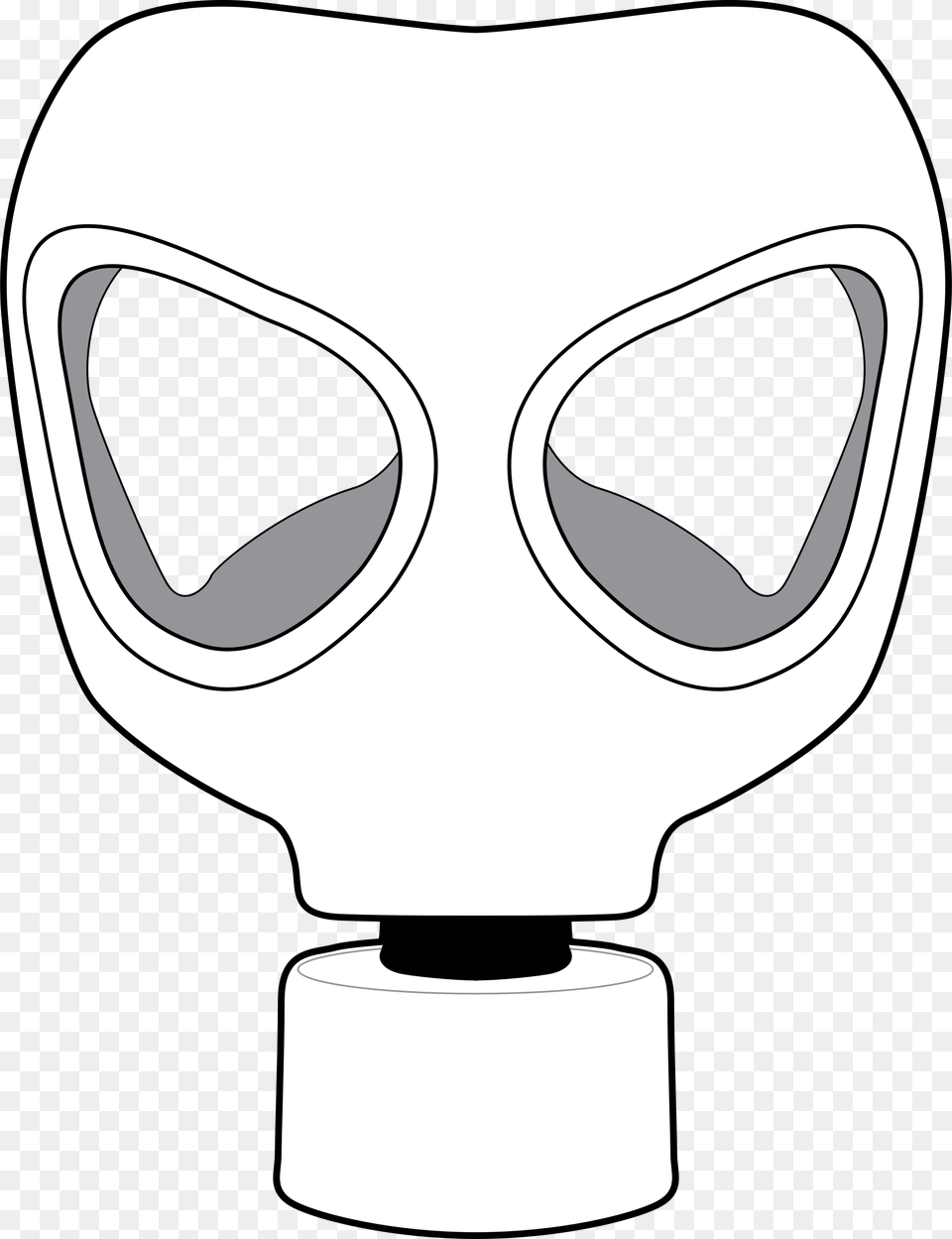 Gas Mask Vector Clipart Image, Smoke Pipe Free Png