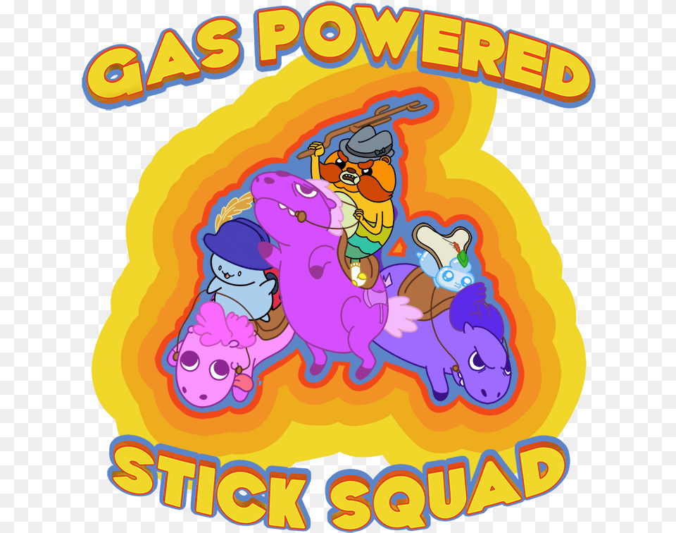 Gas Powered Stick Squad Cartoon, Baby, Person, Face, Head Free Png Download