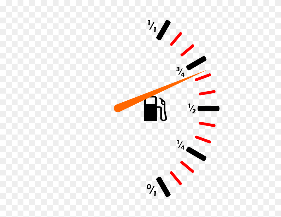 Gas Pump And Fuel Gauge Clipart, Tachometer Png