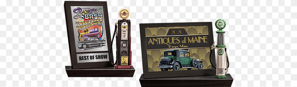 Gas Pump Awards Rallye Productions Dash Plaque Car Antique, Gas Pump, Machine, Transportation, Vehicle Png