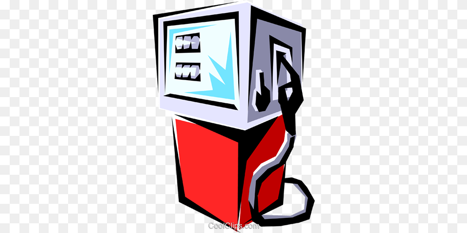 Gas Pump Royalty Vector Clip Art Illustration, Machine, Gas Pump Free Png