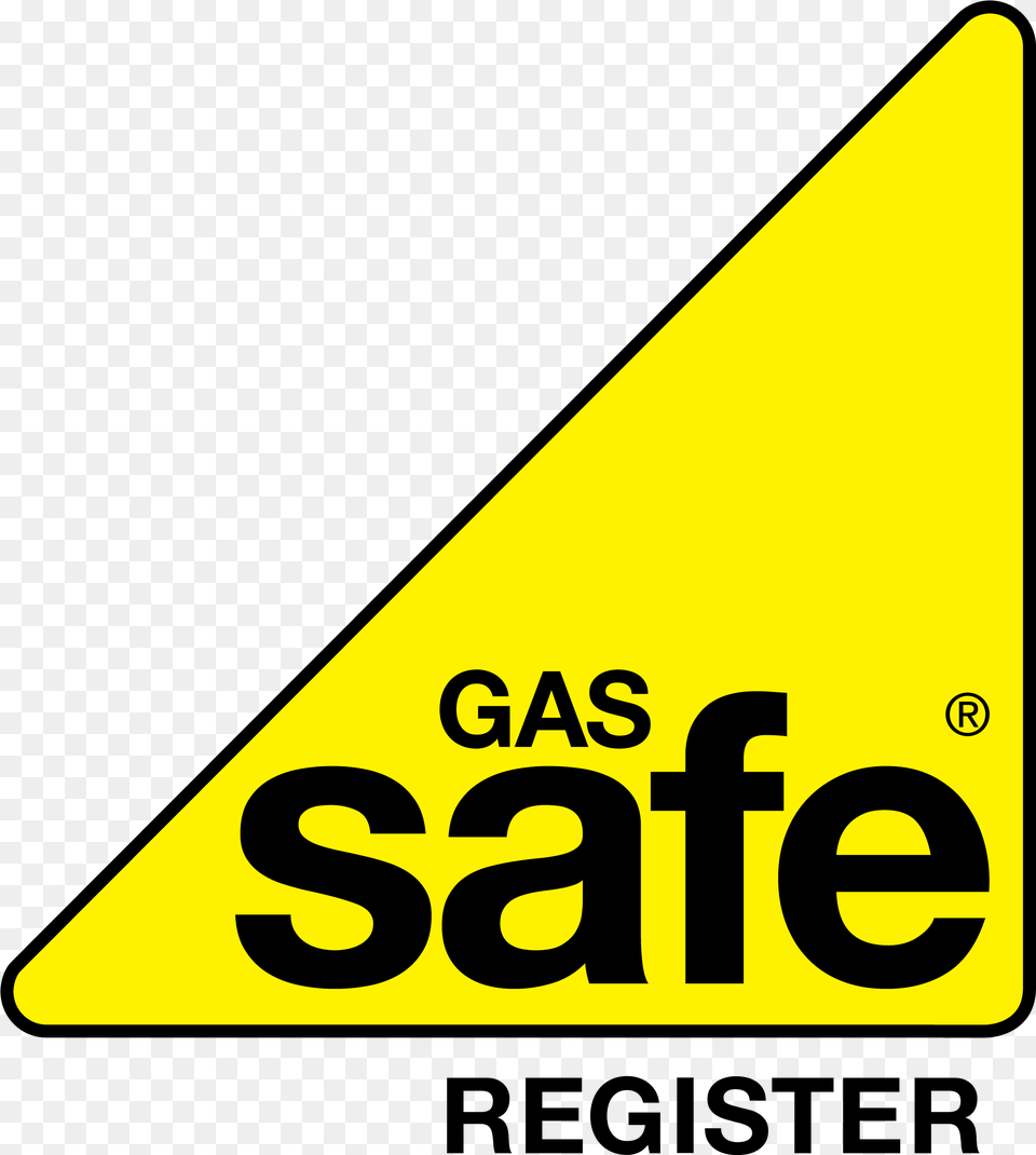 Gas Safe Register Logo, Sign, Symbol, Triangle, Road Sign Png Image