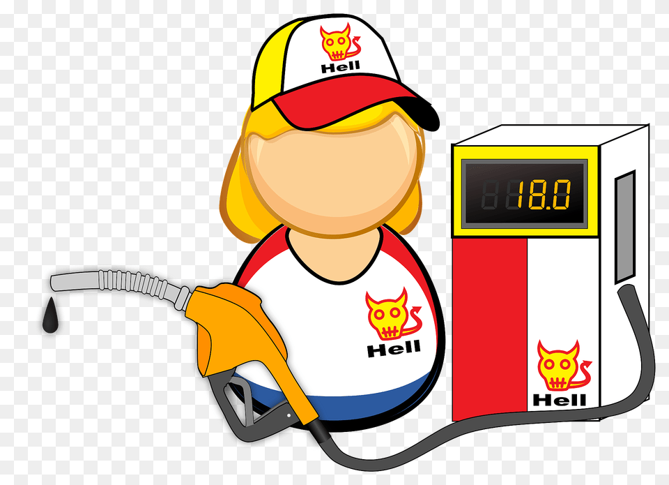 Gas Station Attendant Clipart, Machine, Computer Hardware, Electronics, Gas Pump Free Png Download