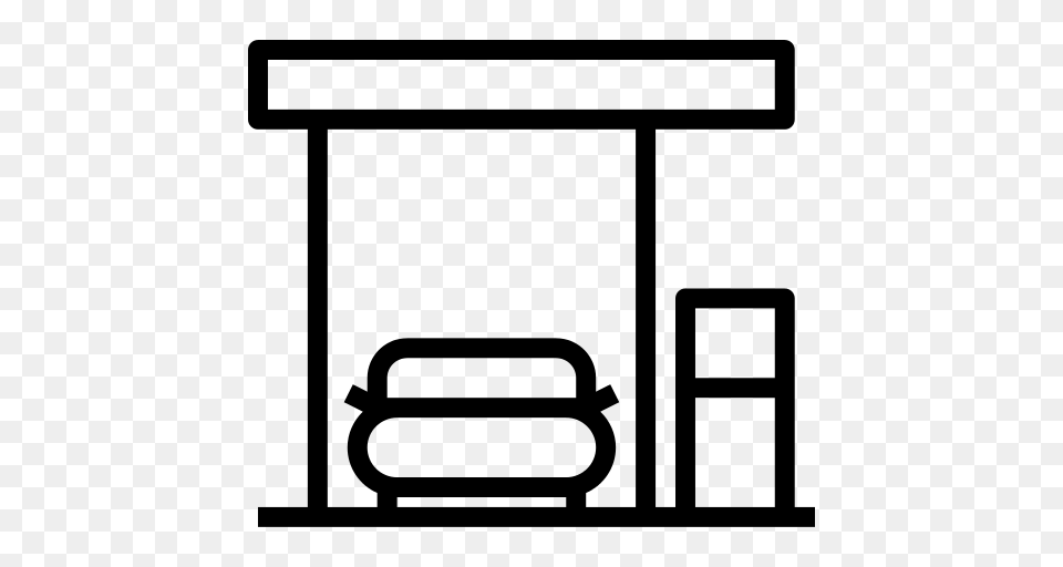 Gas Station Icon, Gray Png Image