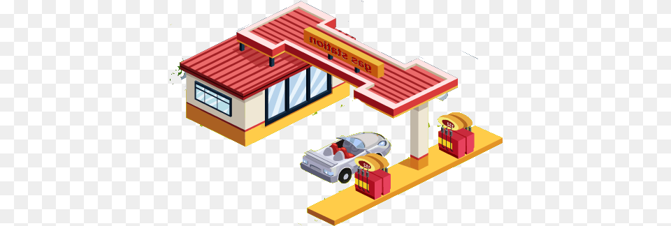 Gas Station Pic Gas Station, Car, Transportation, Vehicle Png