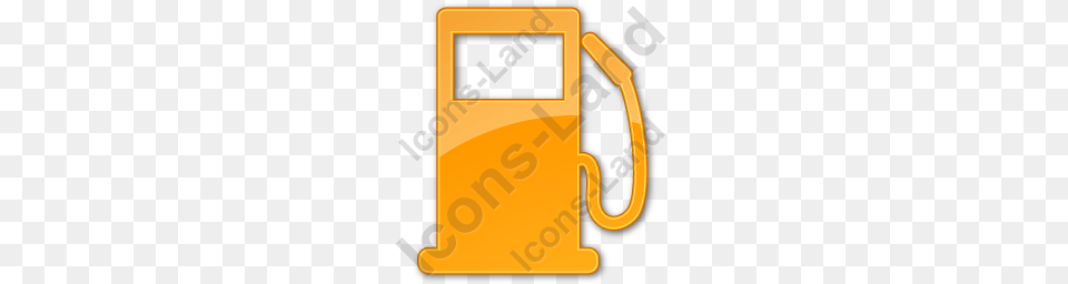 Gas Station Plain Orange Icon Pngico Icons, Gas Pump, Machine, Pump, Device Free Png Download