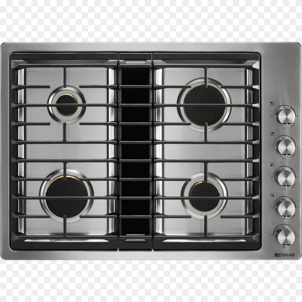 Gas Stove, Cooktop, Indoors, Kitchen, Appliance Png Image