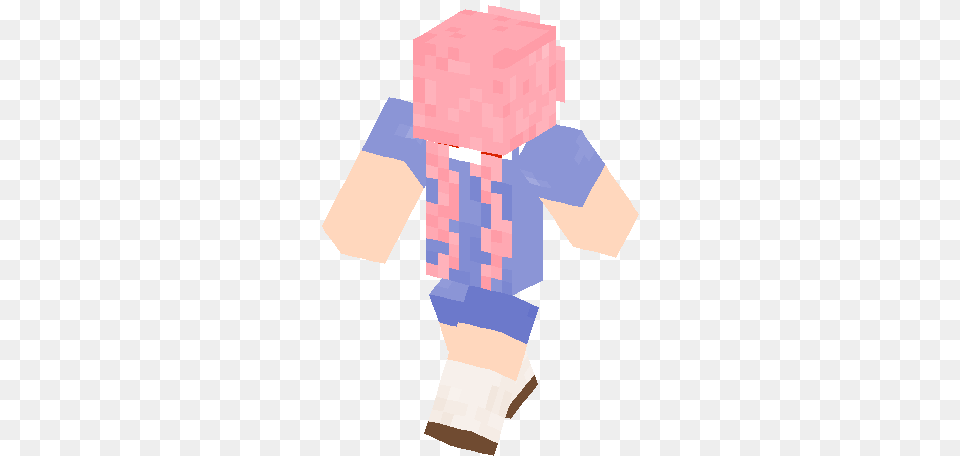 Gasai Yuno Skin Minecraft Skins, Baby, Person, Brick Free Png Download