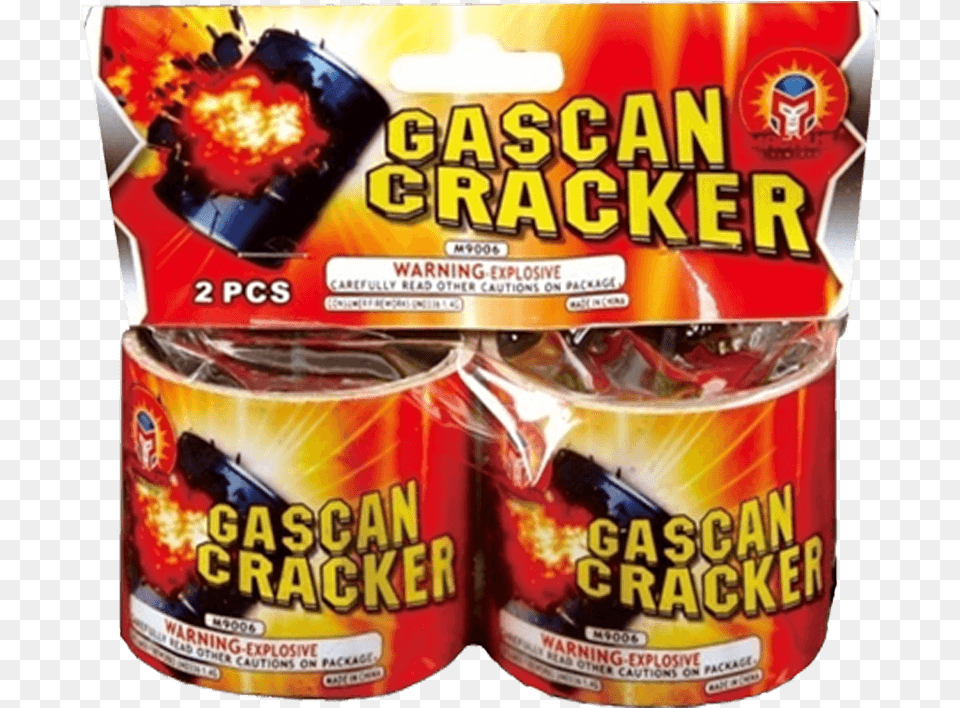 Gascan Cracker Flash, Tin, Alcohol, Beer, Beverage Png Image