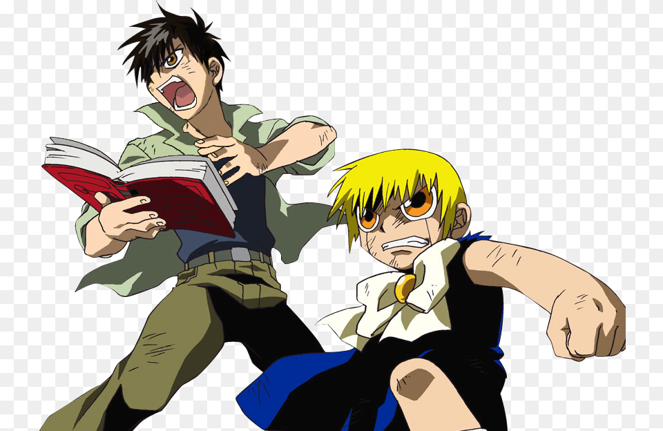 Gash Bell Zatch Bell, Book, Comics, Publication, Baby Free Png Download