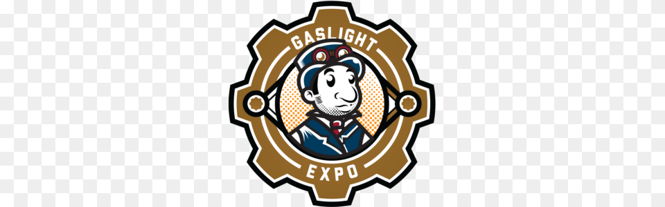 Gaslight Steampunk Expo September In San Diego Ca, Badge, Logo, Symbol, Face Free Png Download