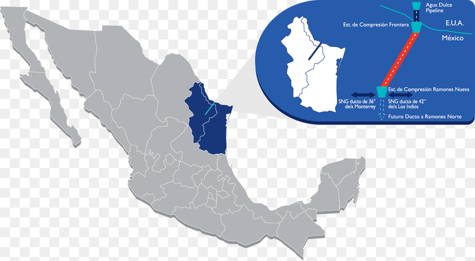 Gasoductosnoreste Mexico Map Vector, Plot, Chart, Outdoors, Land Png