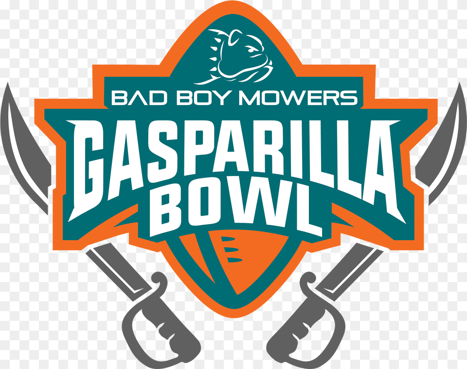 Gasparilla Logo, Sword, Weapon Free Png Download