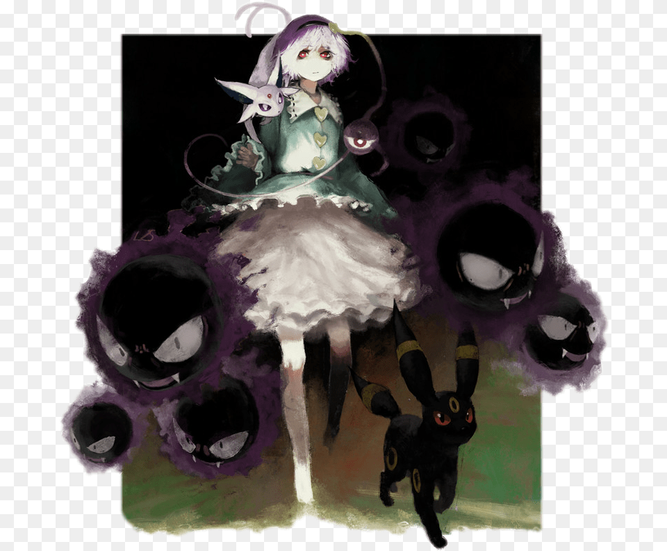Gastly Pokemon Doll, Baby, Person, Purple, Face Free Transparent Png