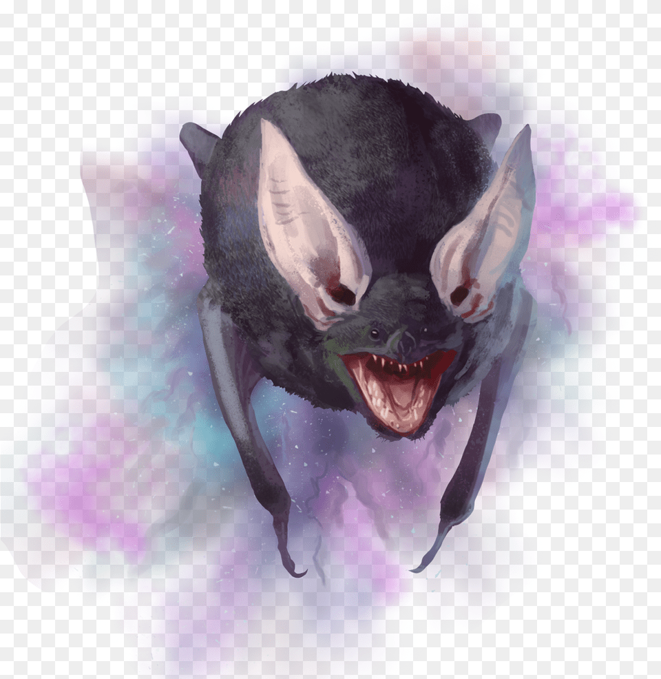 Gastly Realistico Luxray In Real Life, Animal, Mammal, Wildlife, Bat Free Png Download