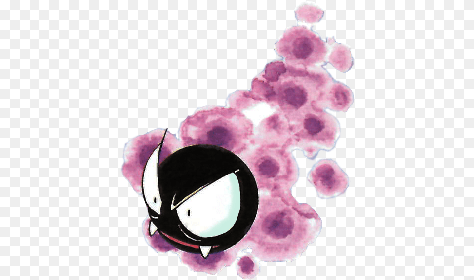Gastly Used Spite And Gastly Pokemon Ken Sugimori, Stain, Nature, Outdoors, Snow Free Png