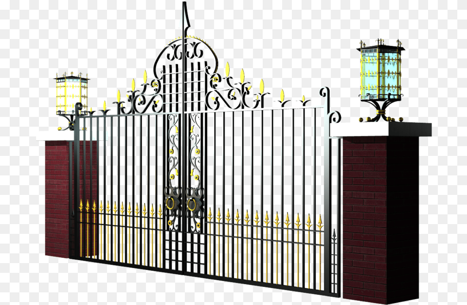 Gate 3d Free Png Download