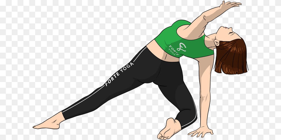 Gate Backbend Yoga Pose, Adult, Woman, Person, Female Png