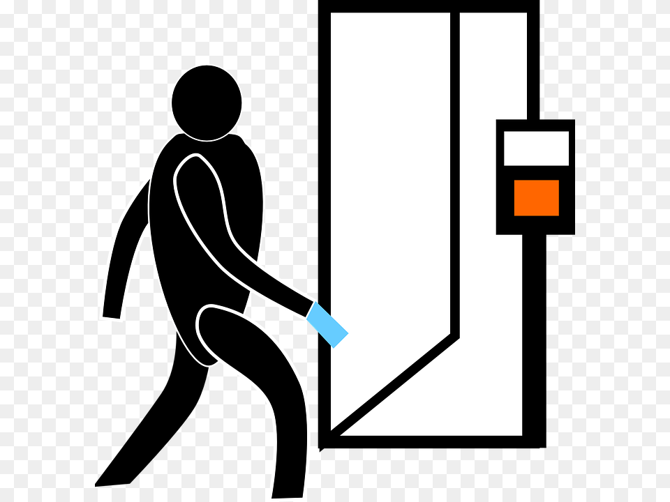 Gate Clipart Vector, Stencil, Person, Walking, Dynamite Free Transparent Png