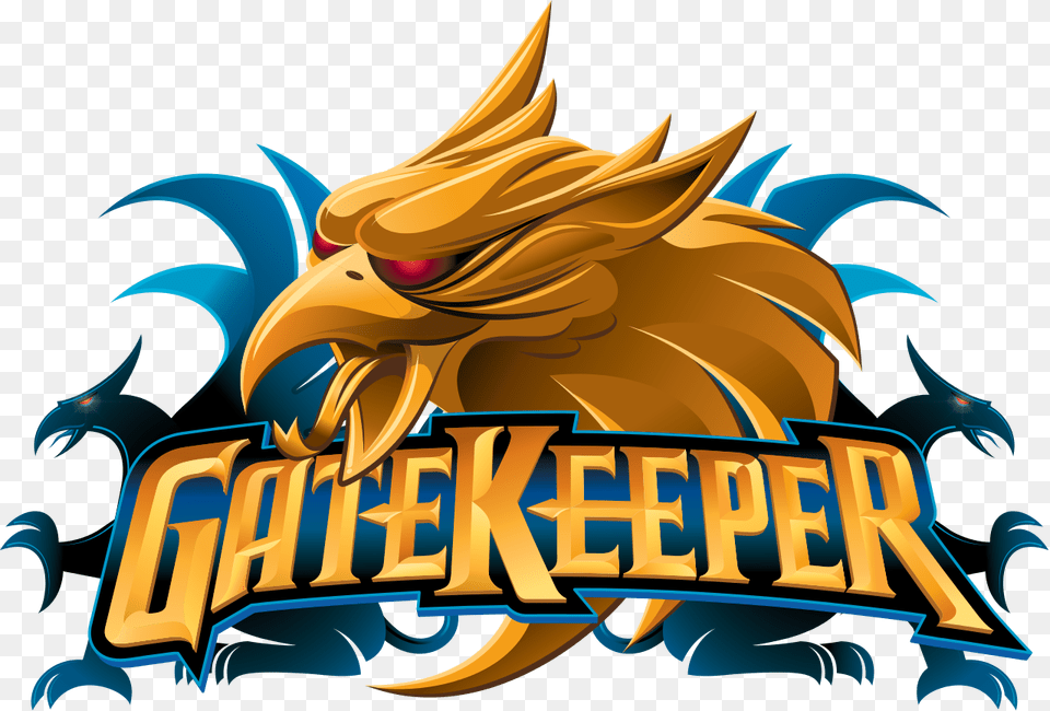 Gatekeeper Roller Coaster Logo, Dragon, Bulldozer, Machine Free Transparent Png