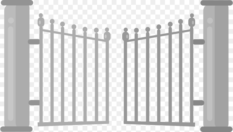Gates Clipart, Fence, Gate Free Png Download