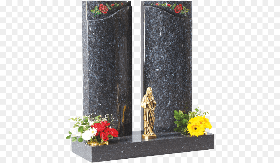 Gates Of Heaven Headstone And Statue Gates Of Heaven Photos Headstone, Flower, Flower Arrangement, Flower Bouquet, Plant Free Png Download
