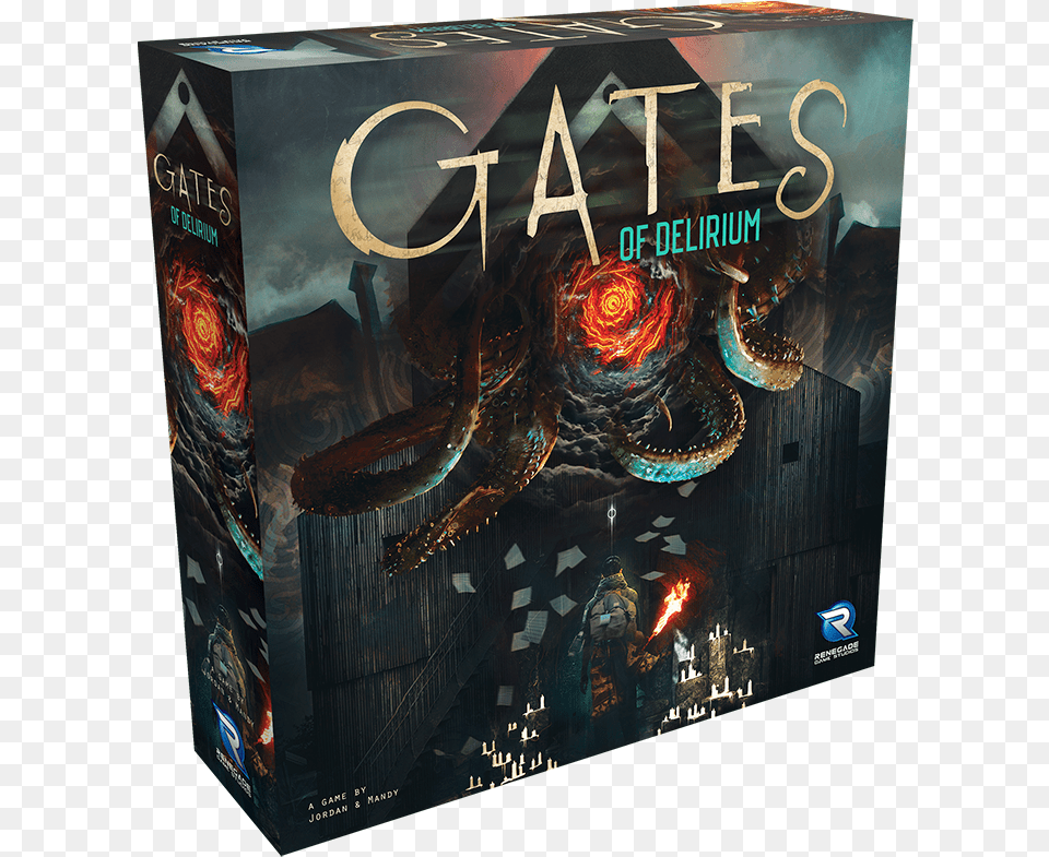 Gatesofdelirium 3d Box 800pxls Rgb Gates Of Delirium Board Game, Book, Publication, Person Free Transparent Png