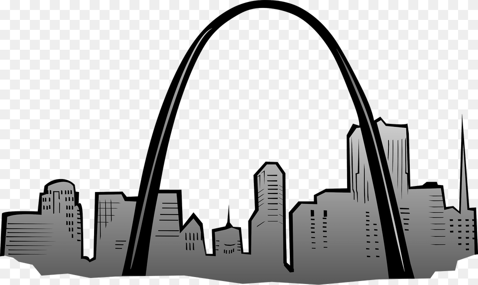 Gateway Arch Clipart, Architecture Free Png