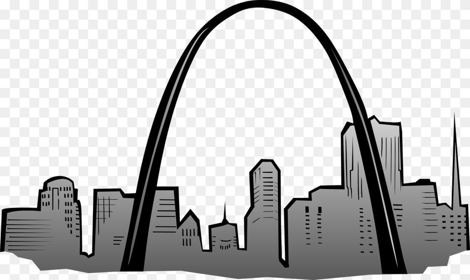 Gateway Arch Drawing Computer Icons Line Art, Architecture, City, Blade, Dagger Free Png