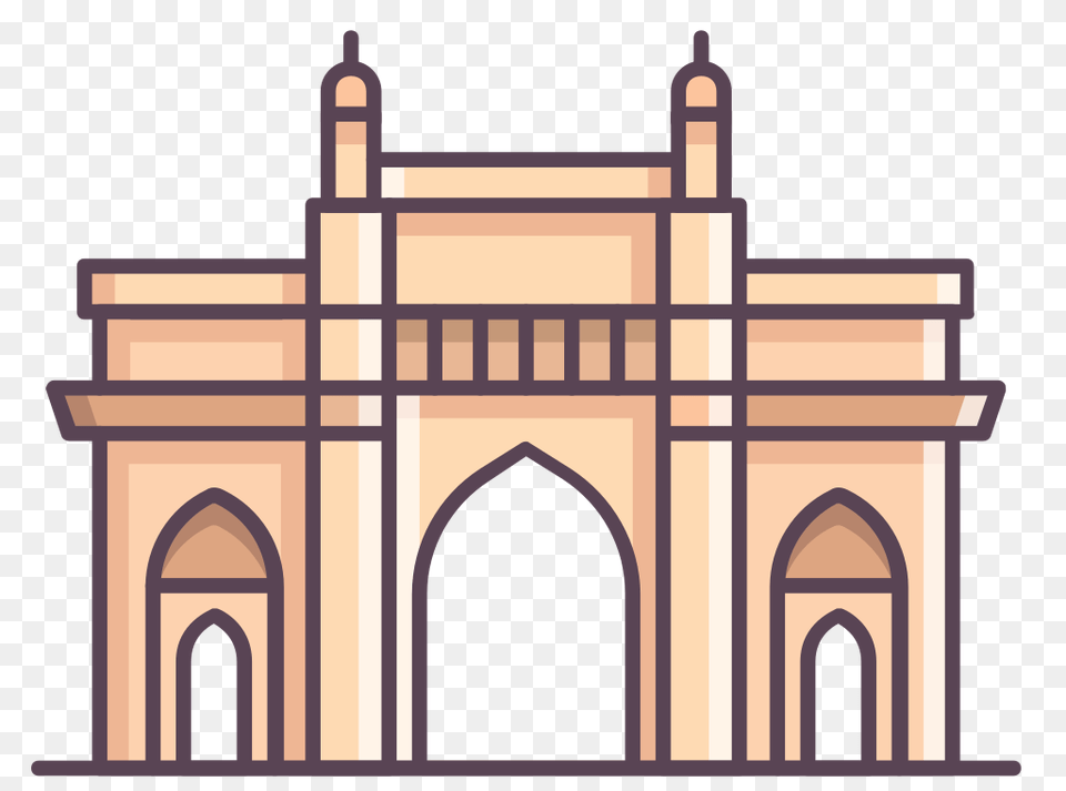 Gateway Of India Mumbai, Arch, Architecture, Cross, Symbol Free Transparent Png
