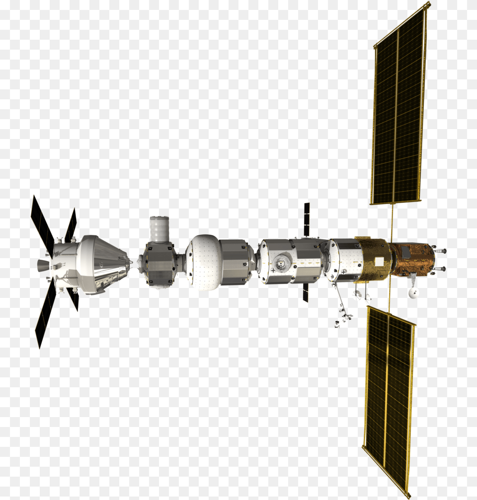 Gateway With Orion Arriving Left Background Assault Rifle, Astronomy, Outer Space, Space Station, Aircraft Png