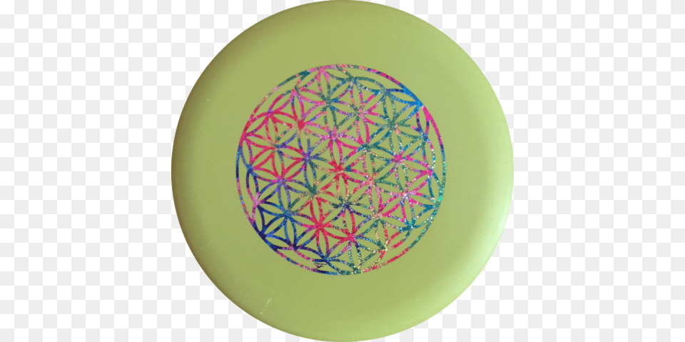 Gateway Wizard Quotsf Flower Of Lifequot Stamp Circle, Plate, Toy, Frisbee Png Image