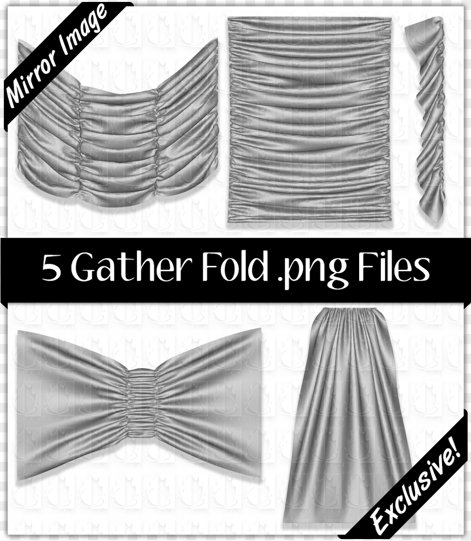 Gather Fold Files Pack Imvu Clothing Textures, Formal Wear, Skirt Free Png Download
