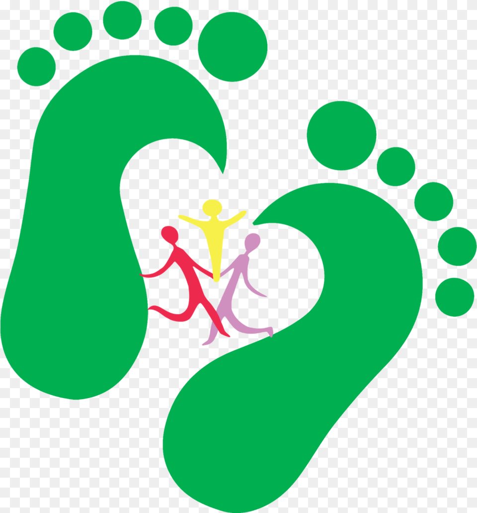 Gather Your Family Friends And Co Workers Clip Art, Footprint, Person Free Png Download