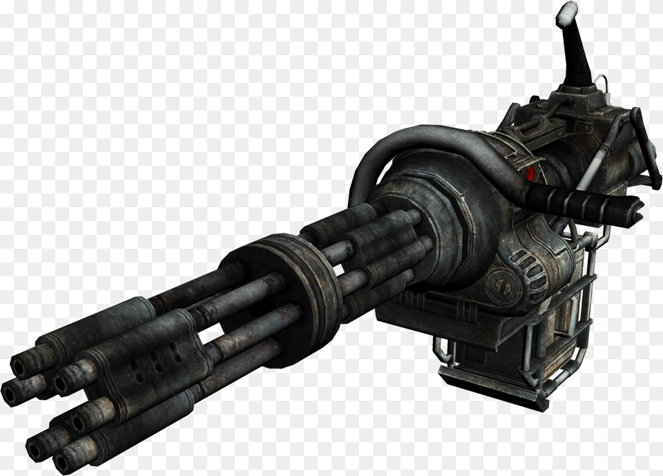 Gatling Guns Fallout Minigun, Weapon, Gun, Machine Gun, Cannon Free Png