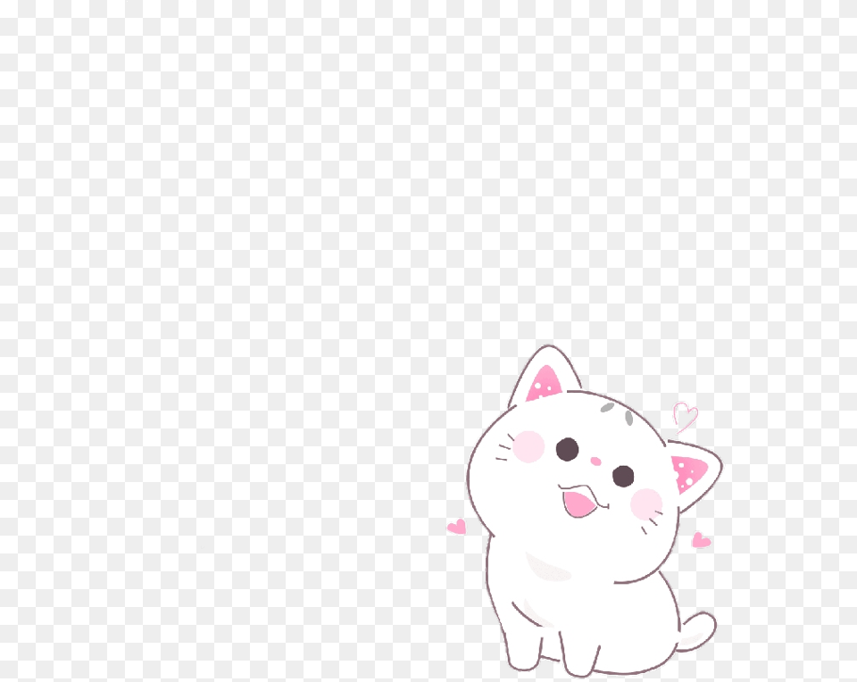 Gato Cat Kawaii Edit Icons Kpop Soft Cartoon, Animal, Mammal, Pet Free Transparent Png