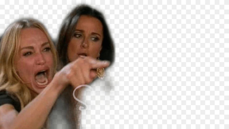 Gato Real Housewives Meme Crying, Face, Head, Person, Adult Free Png