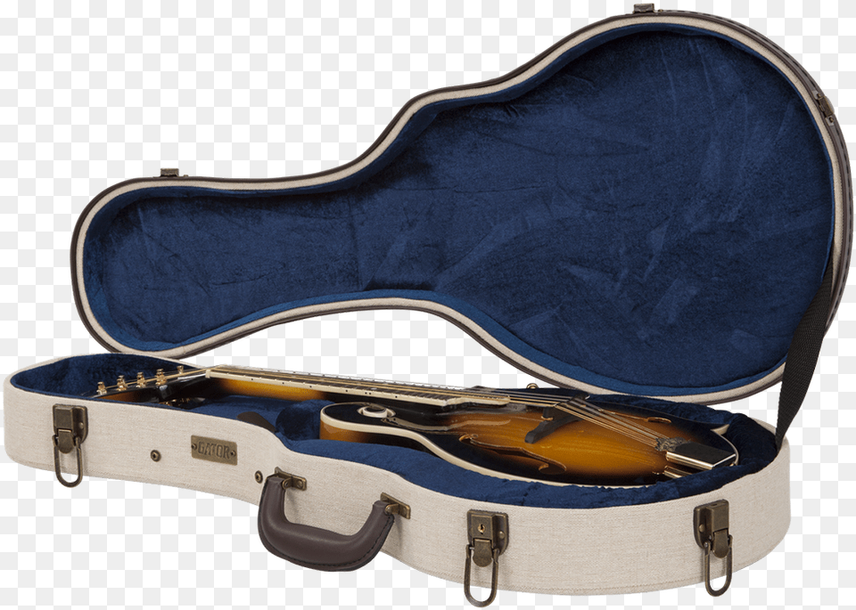 Gator Cases Journeyman Mandolin Deluxe Wood Case Electric Guitar, Musical Instrument, Accessories, Bag, Handbag Png