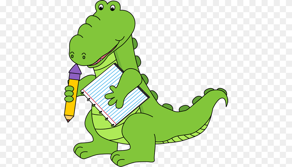 Gator Clip Art, Green, Animal, Reptile, Lizard Png