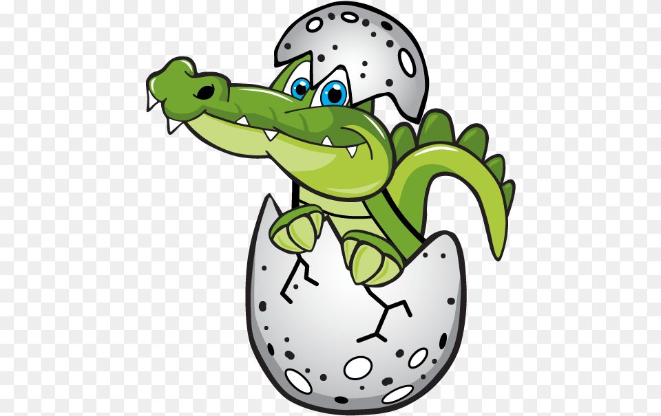 Gator In His Egg Clip Art, Green, Ammunition, Animal, Grenade Free Transparent Png