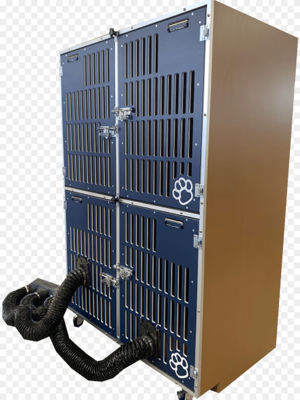 Gator Kennels Double Stack For Grooming Cage Bank, Electronics, Hardware Free Png Download