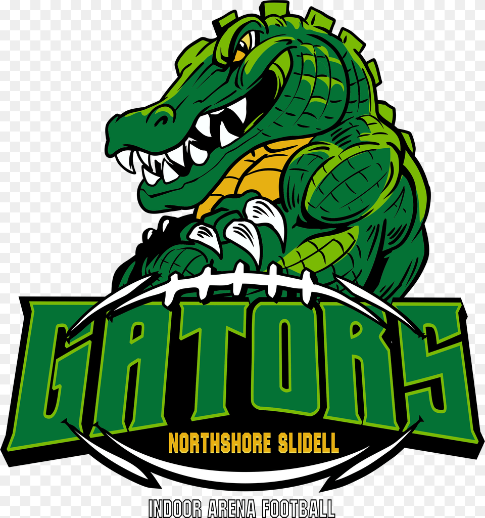 Gator Logo Green Gators Logo, Animal, Reptile, Dynamite, Weapon Png