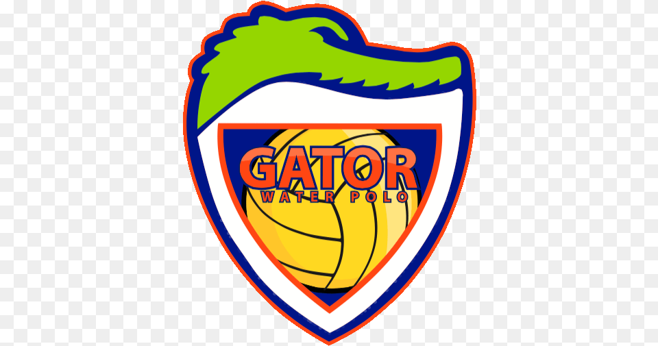 Gator Water Polo Sports Association Florida Gators Swimming Gator Water Polo Logo, Food, Ketchup, Badge, Symbol Free Png Download